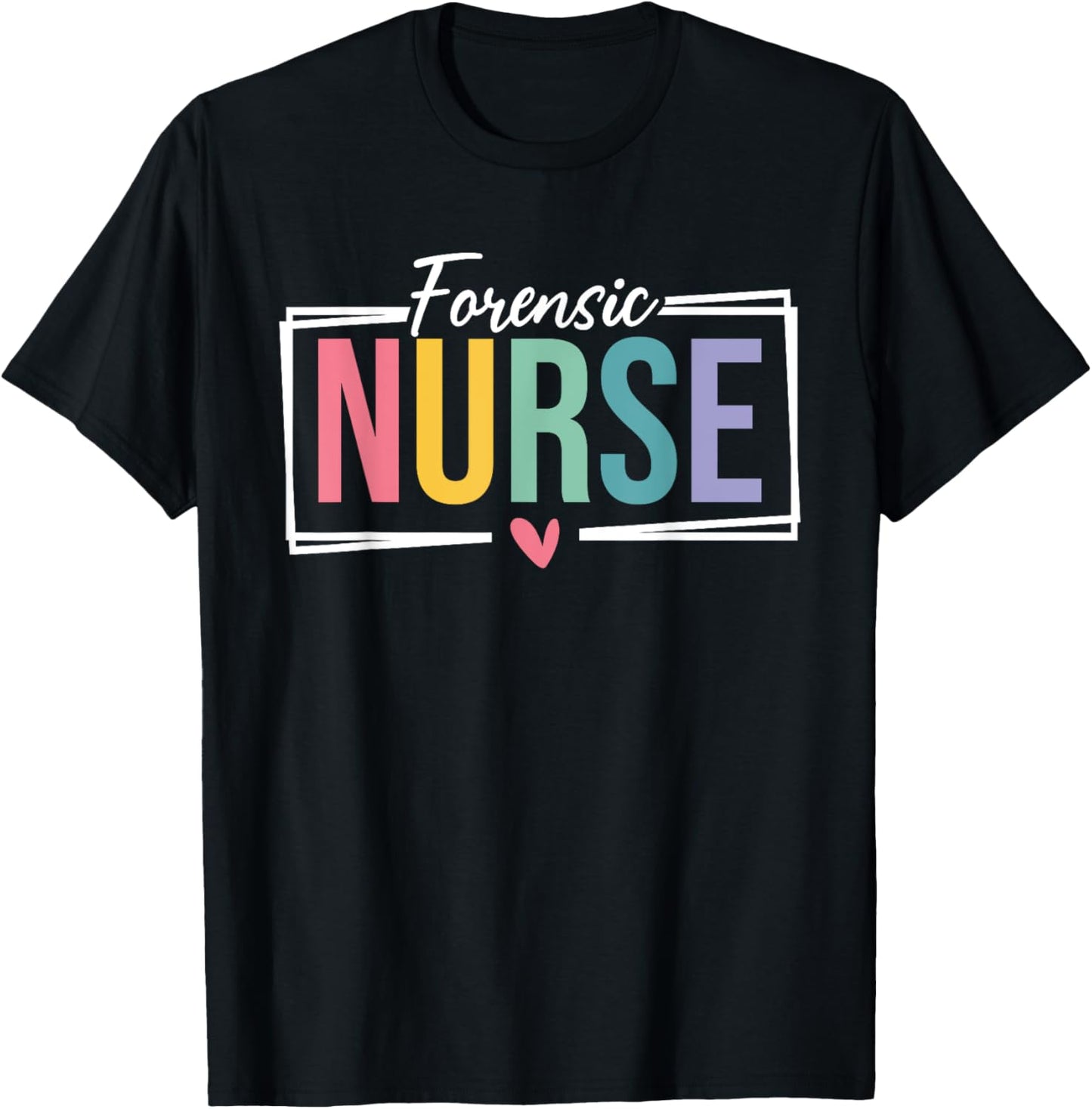 Forensic Nurse Practitioner Funny Medical Sane Nurse T-Shirt - T-Shirt | Black