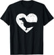 Cute Dachshund Heart Dachshund Dog Valentines Day Men Women T-Shirt - T-Shirt | Black