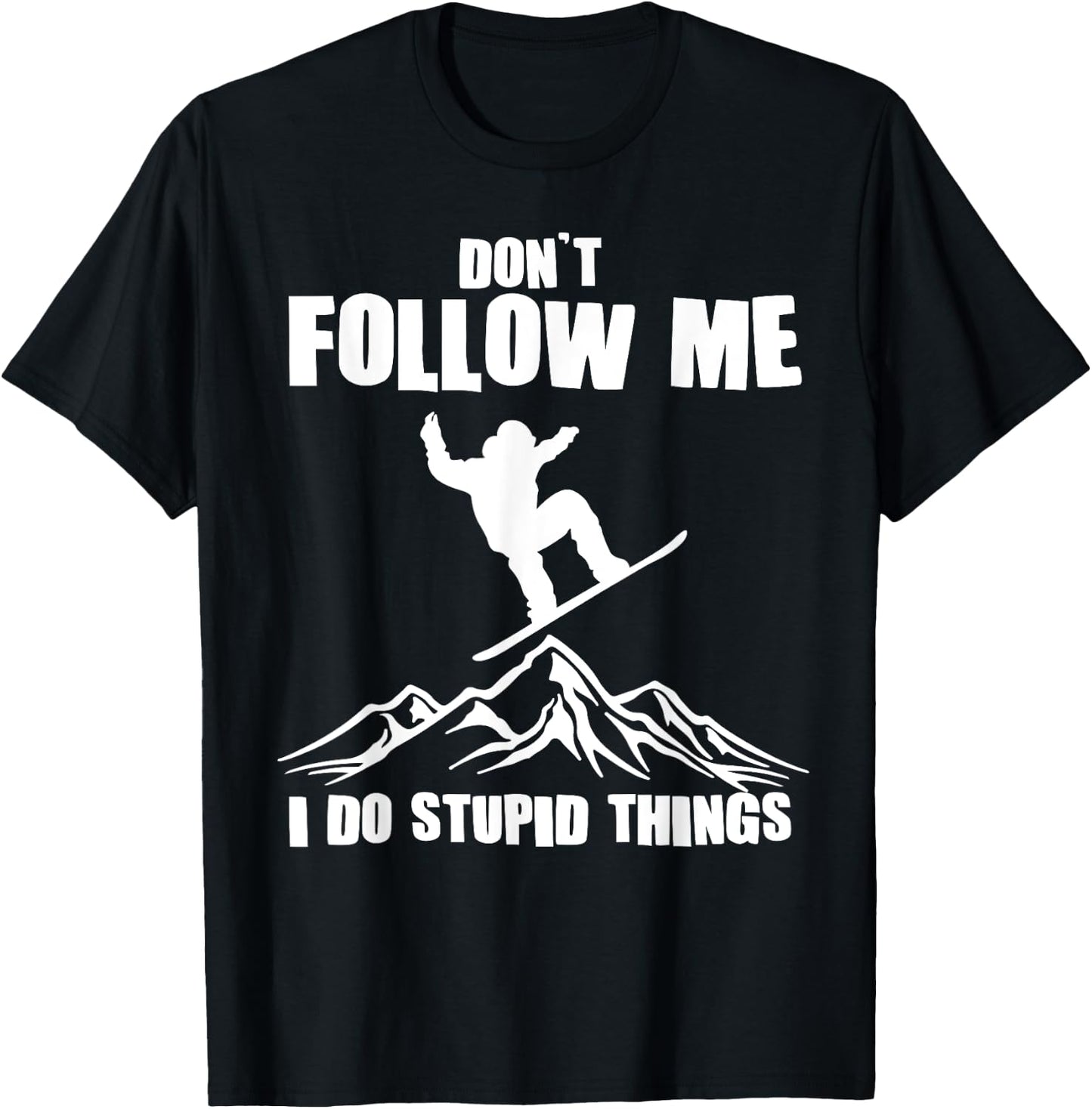 Cool Snowboarding Art Women Snowboard Snowboarder T-Shirt - T-Shirt | Black