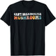 Retro Groovy Can't Breathalyze Mushrooms Funny Mushrooms T-Shirt - T-Shirt | Black