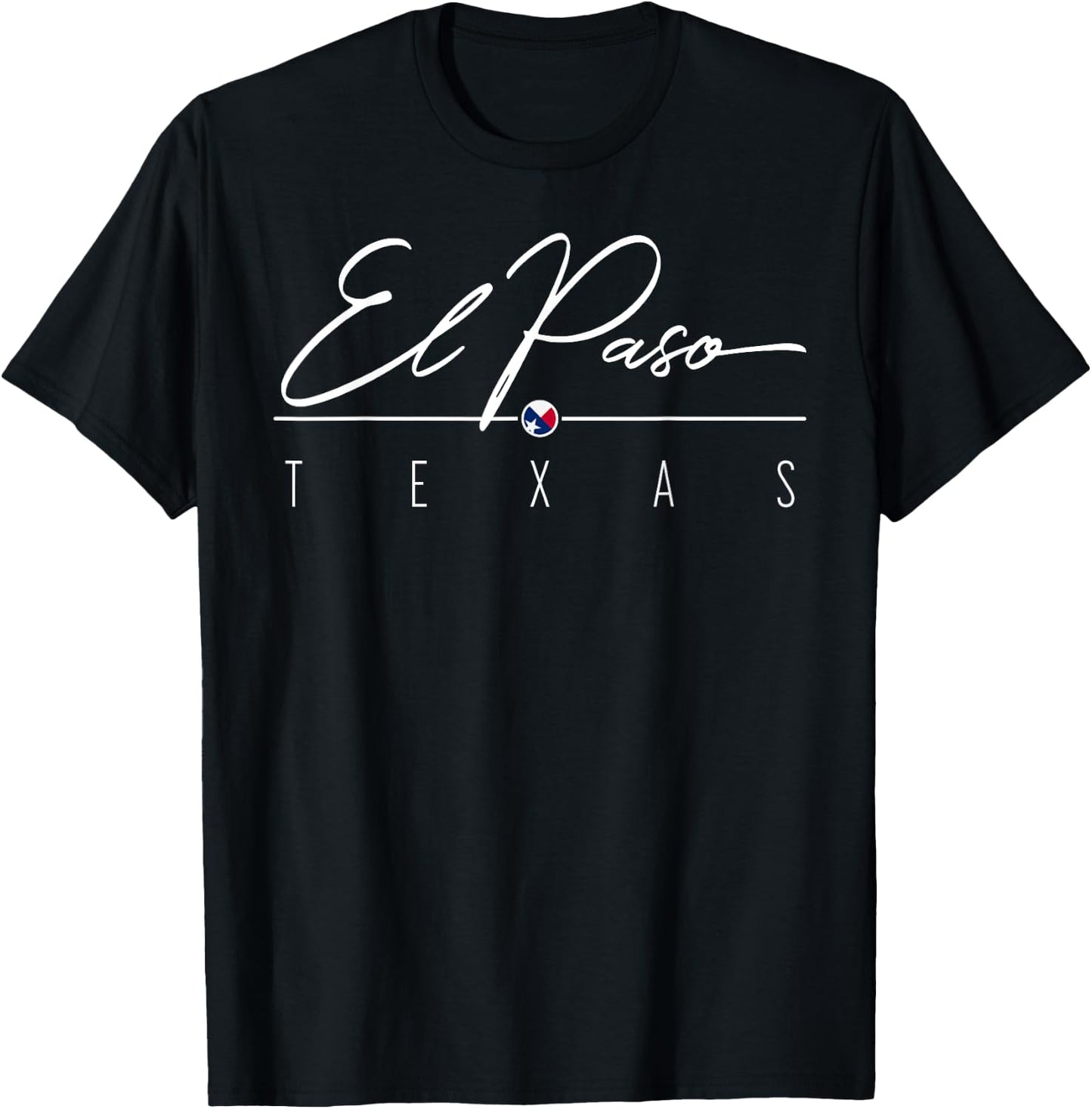El Paso TX T-Shirt - T-Shirt | Black