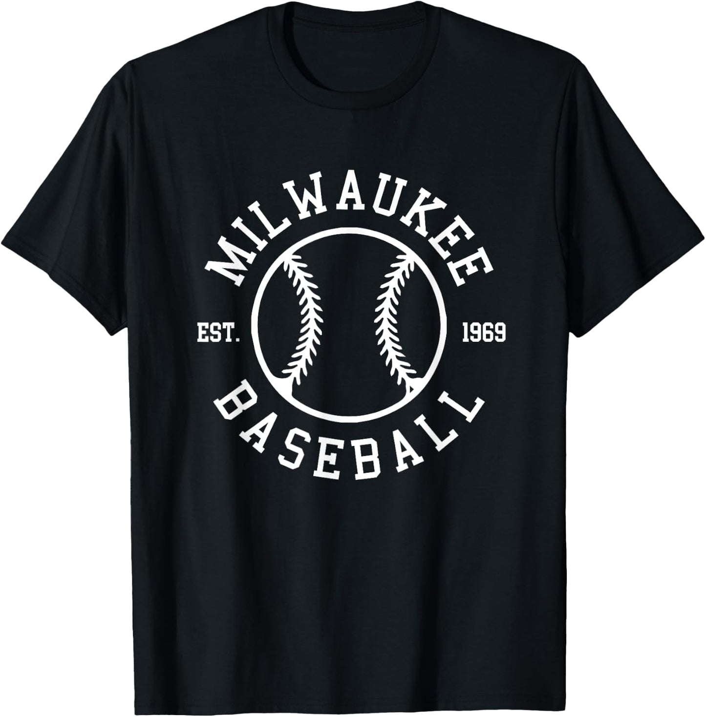 Milwaukee Baseball Seventh Inning Stretch Gameday Fan Gear T-Shirt - T-Shirt | Black