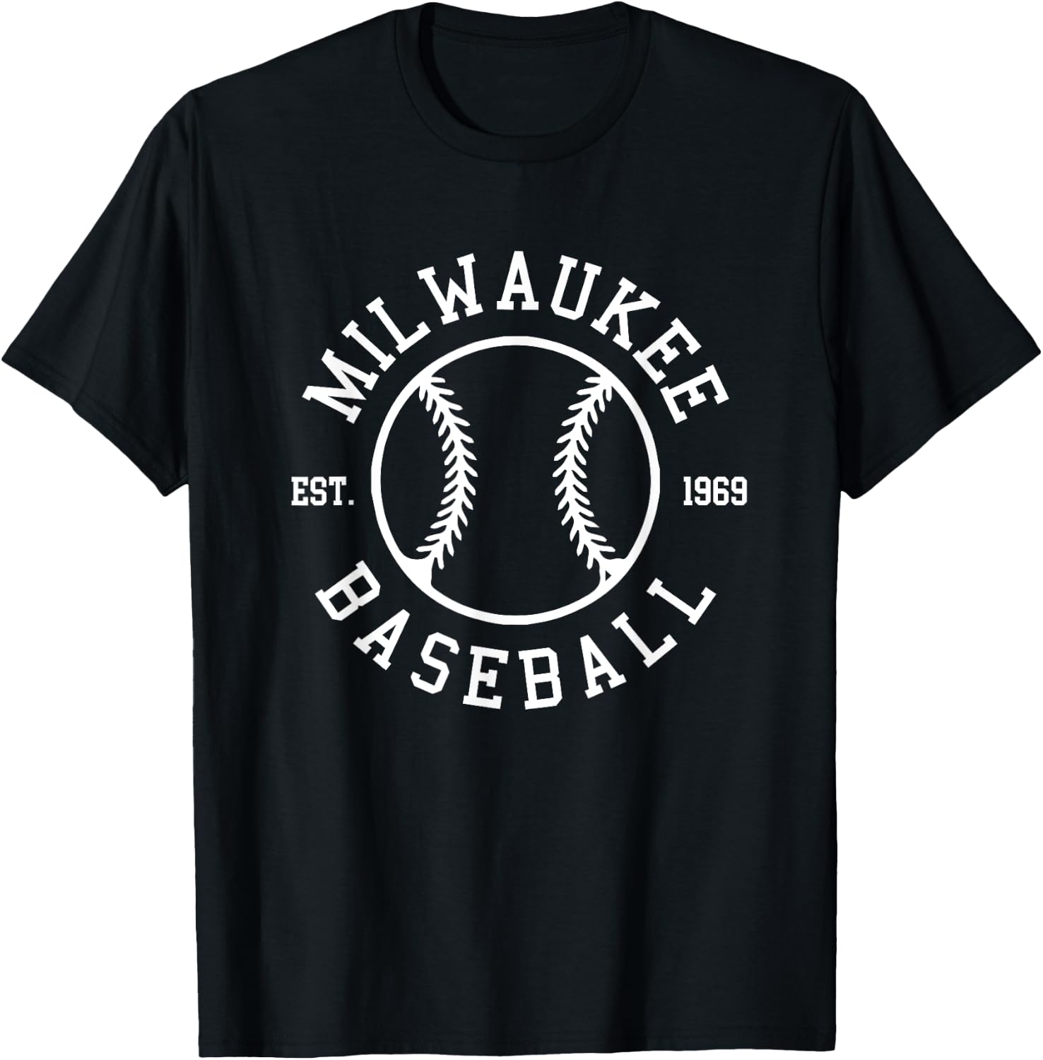Milwaukee Baseball Seventh Inning Stretch Gameday Fan Gear T-Shirt - T-Shirt | Black