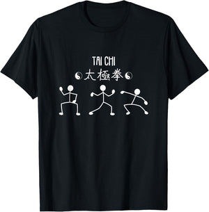 Chinese Tai Chi - Yin Yang - Funny Tai Chi T-Shirt - T-Shirt | Black