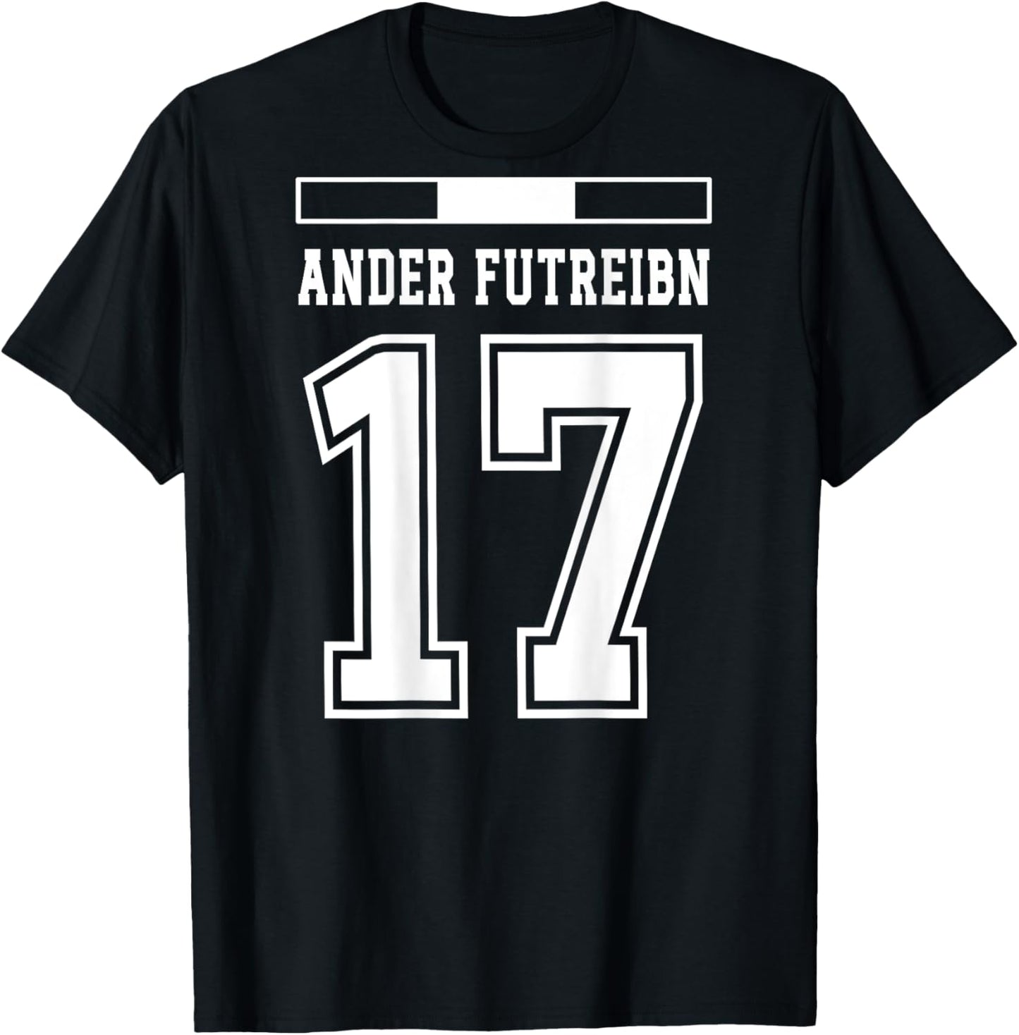 Österreich Trikot Lustige Namen Ander Futreibn T-Shirt - T-Shirt | Black
