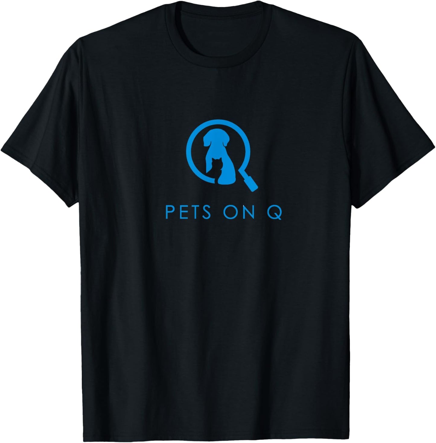 Pets on Q T-Shirt - T-Shirt | Black