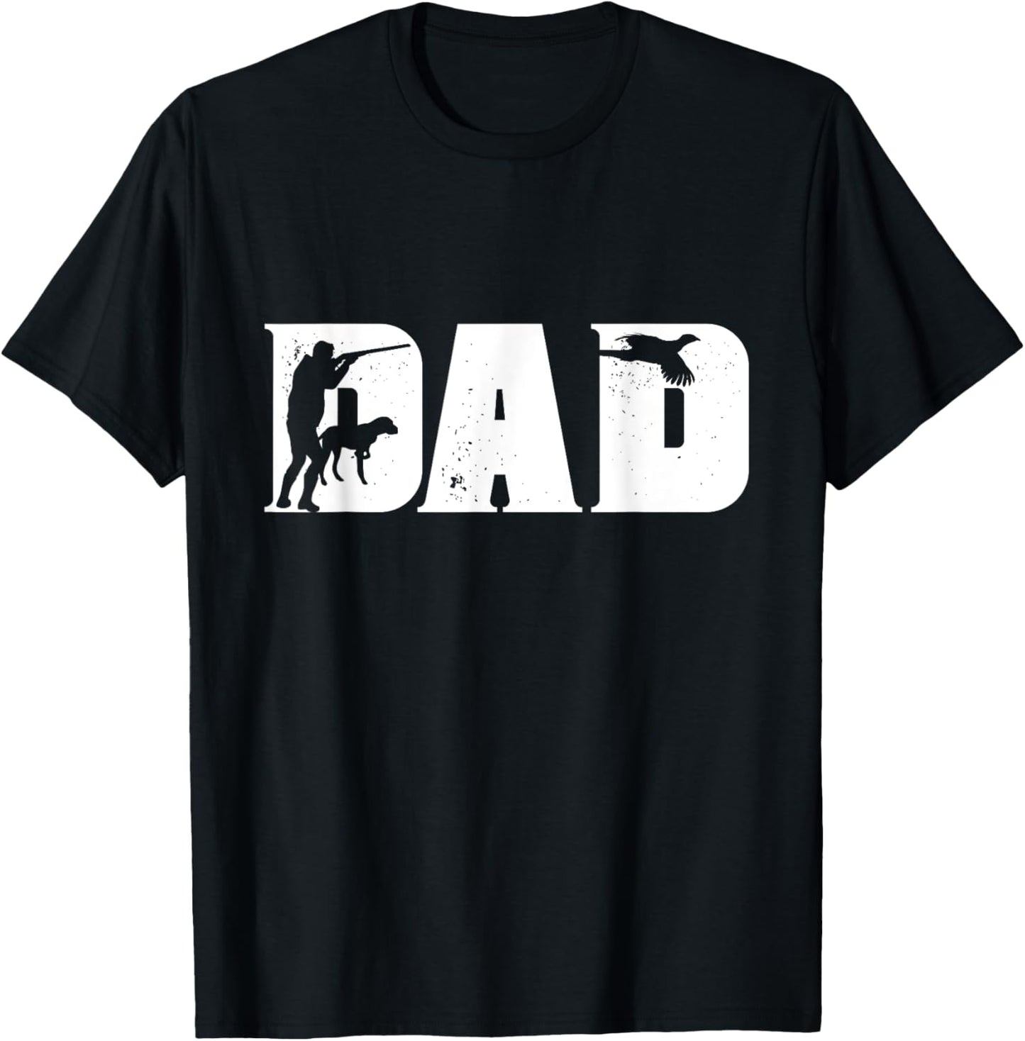Pheasant Hunting Bird Hunter Hunting Dad Father T-Shirt - T-Shirt | Black