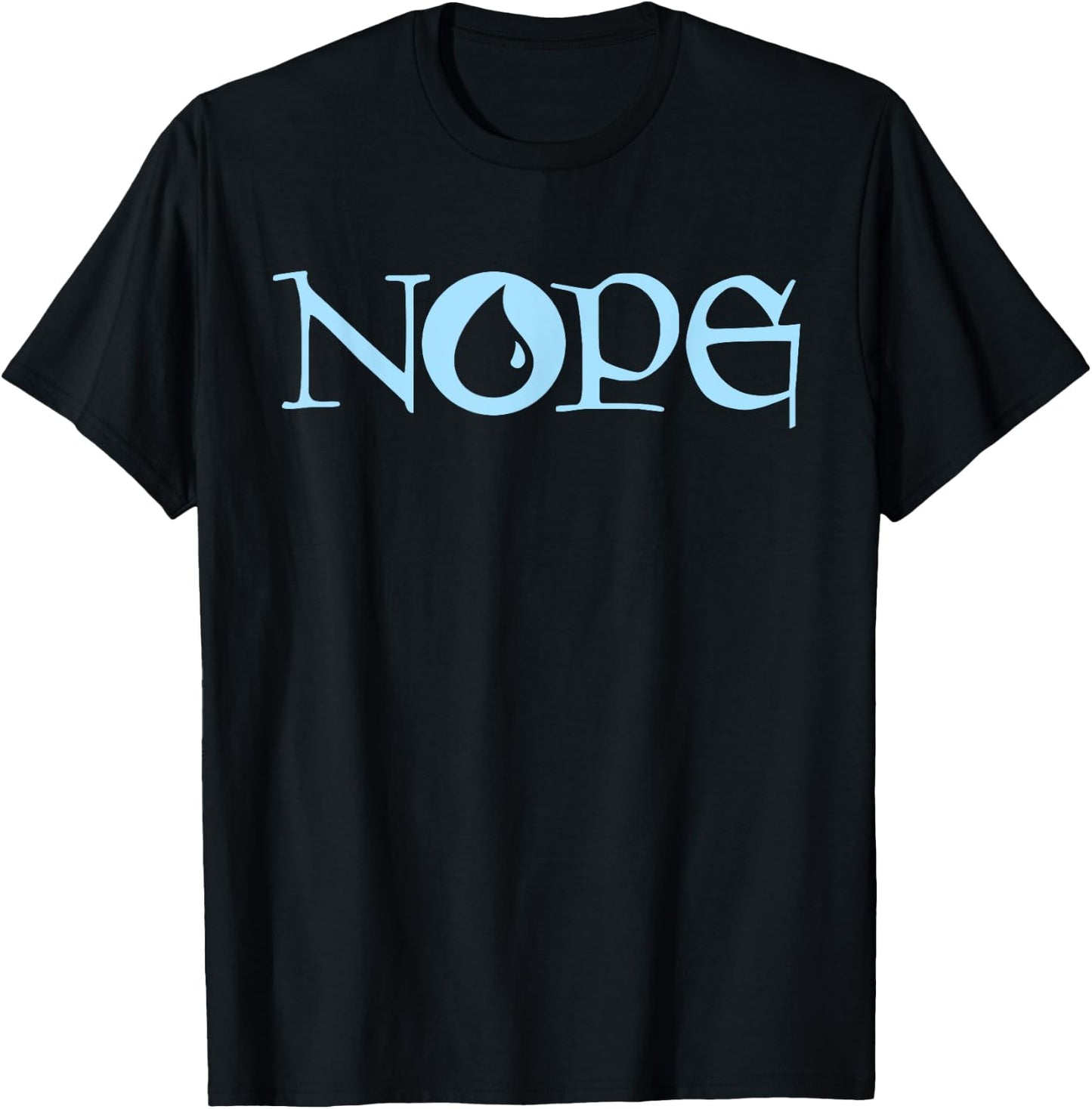 NOPE | Blue Magic | Island Mana Symbol T-Shirt - T-Shirt | Black