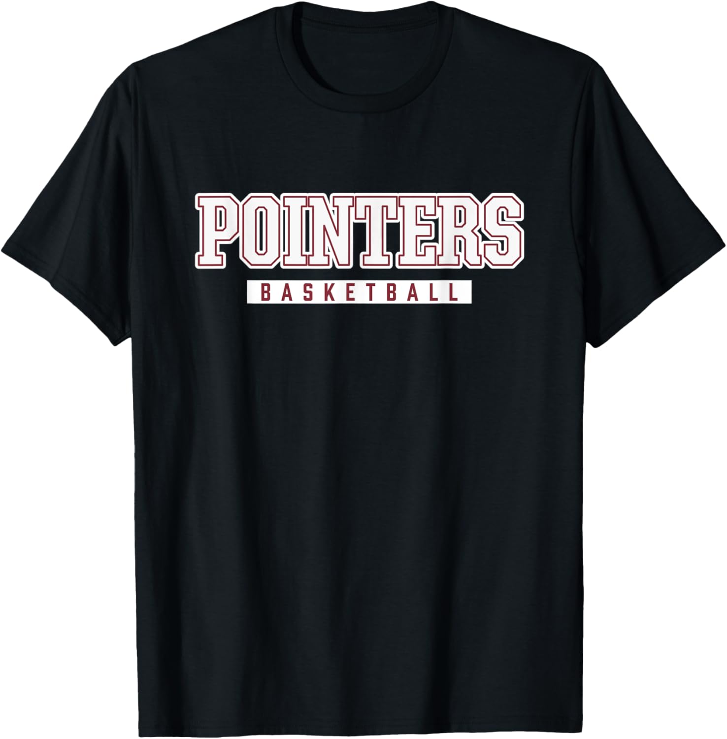 Pointers Basketball Point Loma High School T-Shirt - T-Shirt | Black