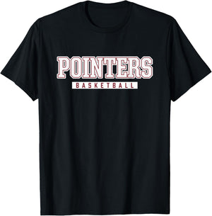 Pointers Basketball Point Loma High School T-Shirt - T-Shirt | Black
