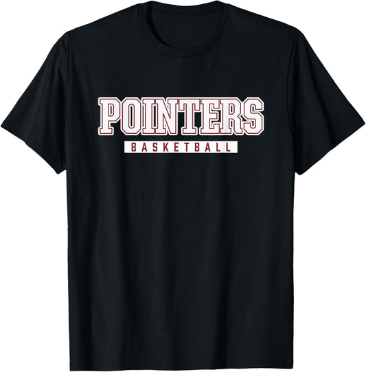Pointers Basketball Point Loma High School T-Shirt - T-Shirt | Black