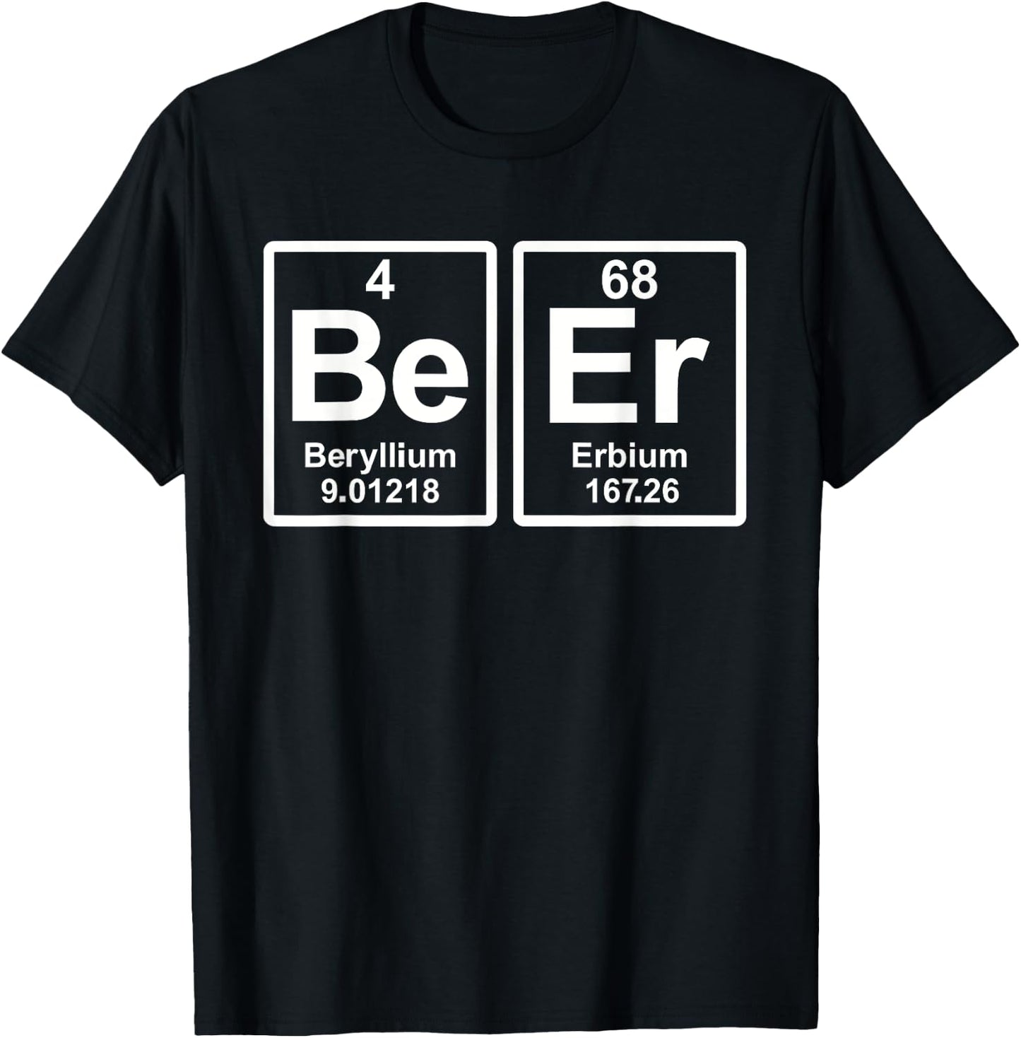 Beer periodic table T-Shirt - T-Shirt | Black