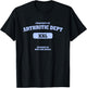 Arthritic Department XXL Division of Hips and Knees Joke T-Shirt - T-Shirt | Black