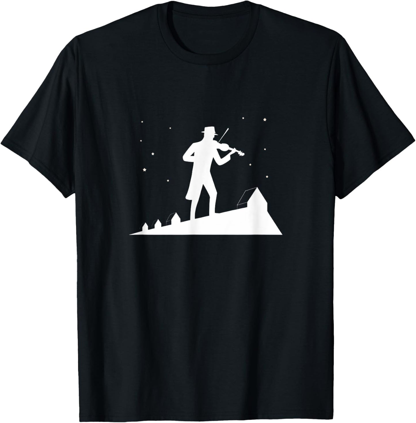 Fiddler On Roof Retro Musical Theater Broadway Theatre T-Shirt - T-Shirt | Black