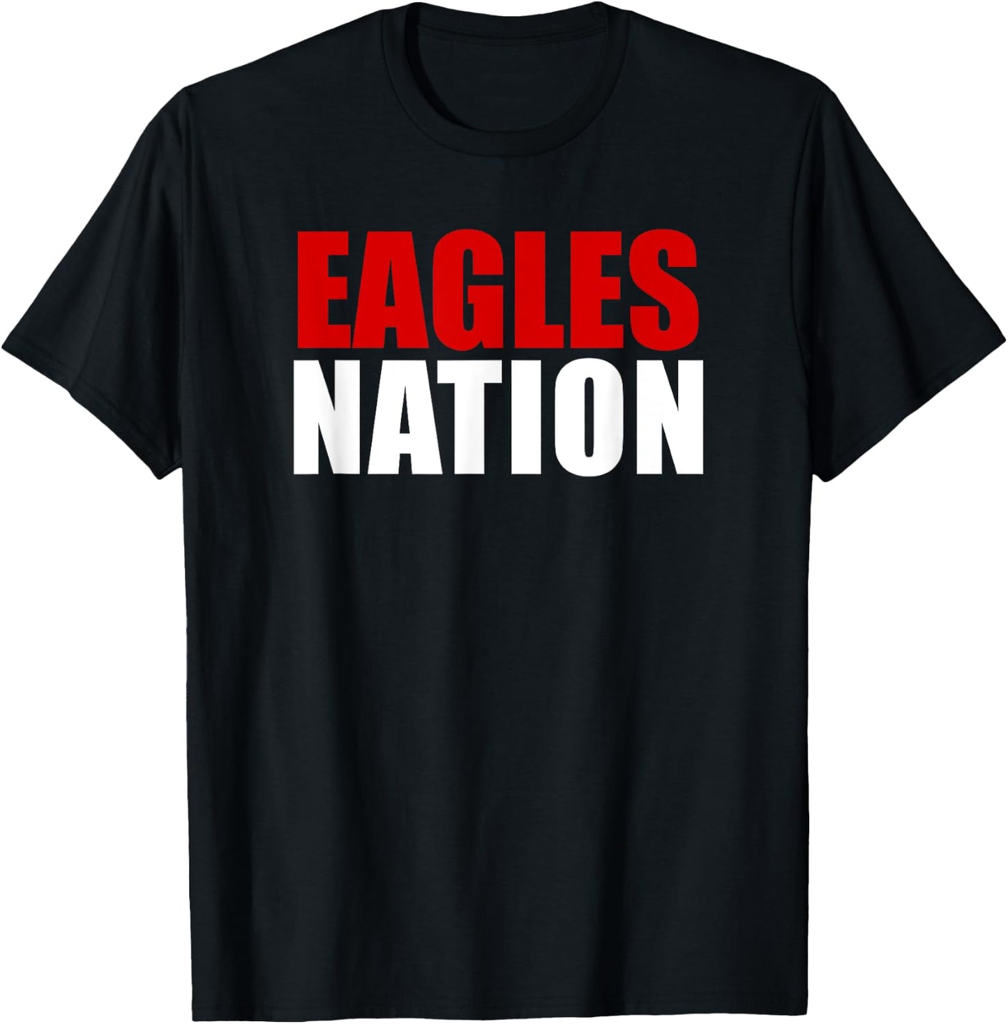 Springstead Eagles Nation HS T-Shirt - T-Shirt | Black