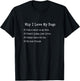 Why I Love My Dog, Cute Dog Owner, Dog Dad, Dog Mom T-Shirt - T-Shirt | Black
