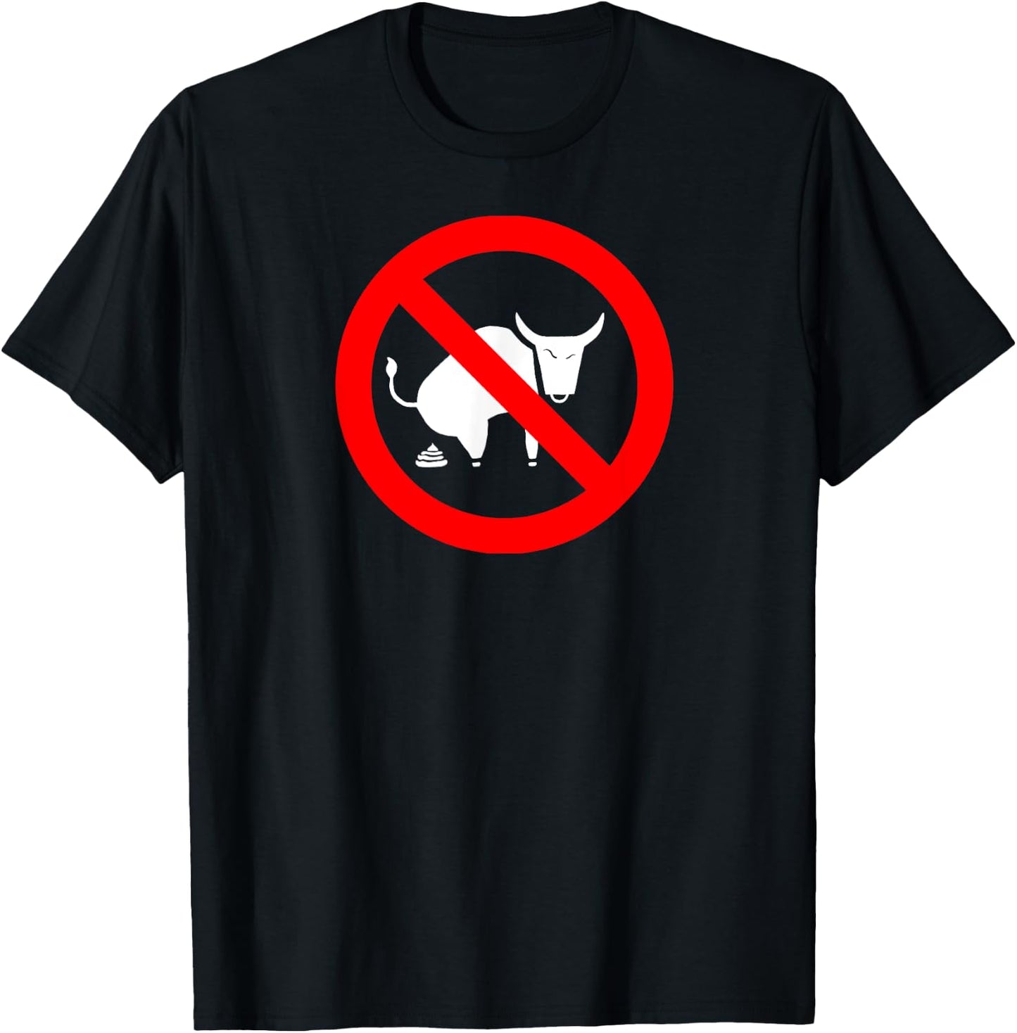 No Bullshit Teez -Adults Black Cotton Blend Short Sleeve Small T-Shirt - T-Shirt | Black