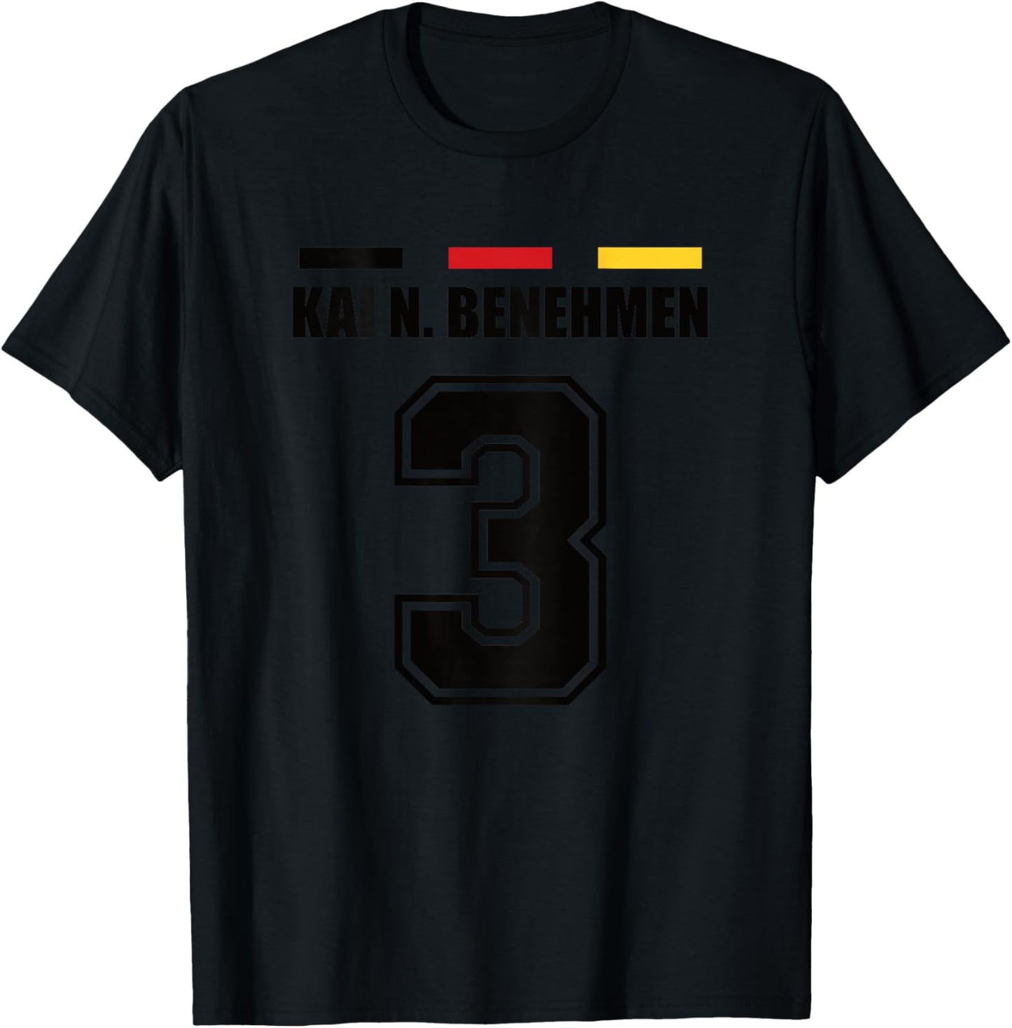 Lustige Namen Deutschland Trikot für Mallorca und die Party T-Shirt - T-Shirt | Black