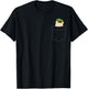 Burrito In The Pocket Stuffed Tortilla Wrap Pocket Burrito T-Shirt - T-Shirt | Black