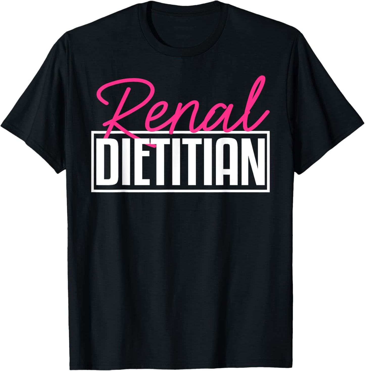 Renal Dietitian Nutritionist Kidney Nephrology Thank You T-Shirt - T-Shirt | Black