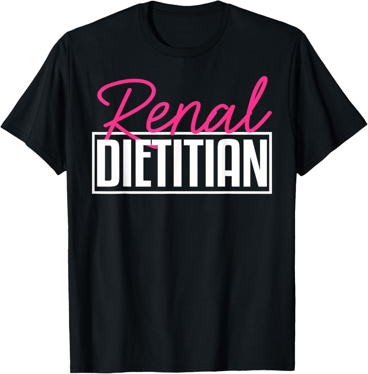 Renal Dietitian Nutritionist Kidney Nephrology Thank You T-Shirt - T-Shirt | Black