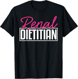 Renal Dietitian Nutritionist Kidney Nephrology Thank You T-Shirt - T-Shirt | Black