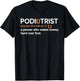 Funny Podiatrist Definition | Podiatry | Foot Doctor T-Shirt - T-Shirt | Black