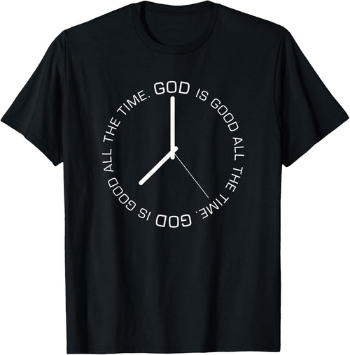 God Is Good All The Time Clock Christian Bible Jesus Gift