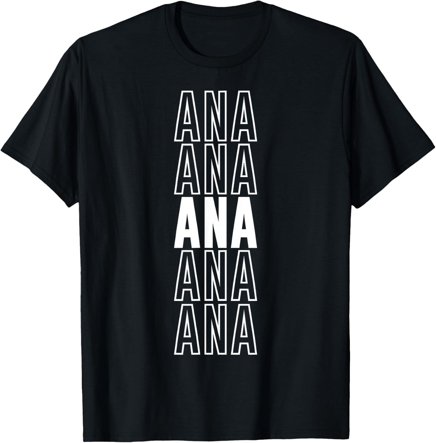 Ana T-Shirt - T-Shirt | Black