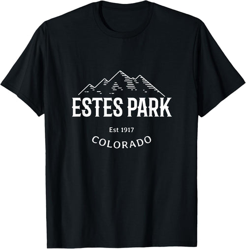 Original Estes Park Colorado Rocky Mountains Graphic Design