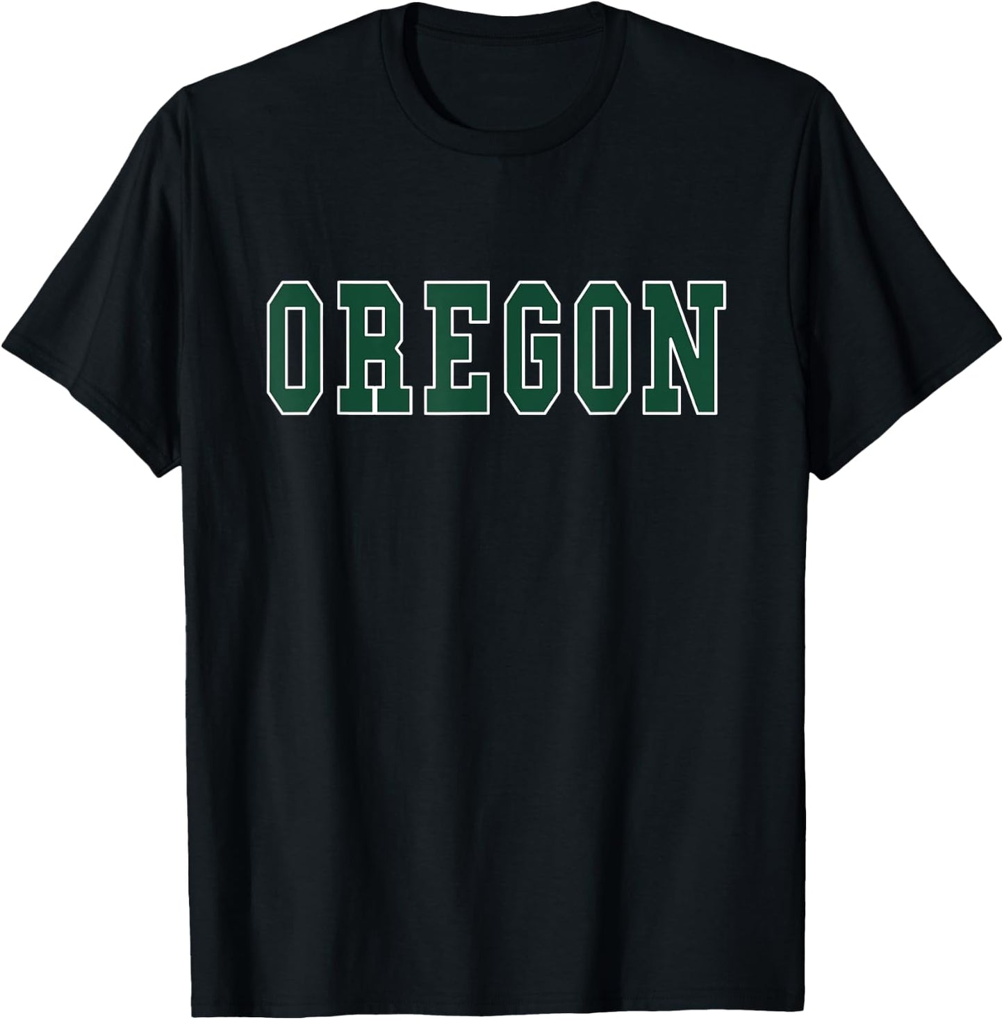 OREGON - Throwback Design - Classic T-Shirt - T-Shirt | Black