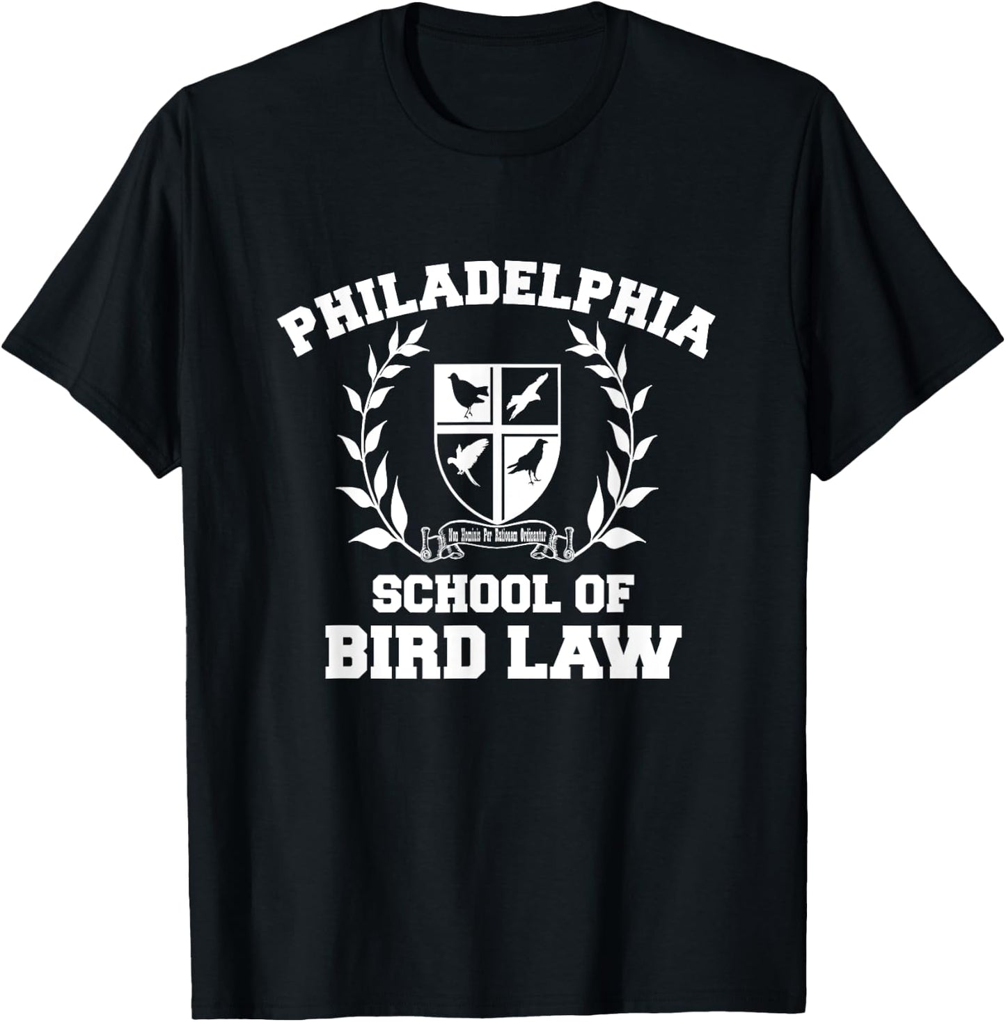 Philadelphia School of Bird Law T-Shirt - T-Shirt | Black