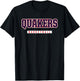 Quakers Basketball Plainfield High School T-Shirt - T-Shirt | Black
