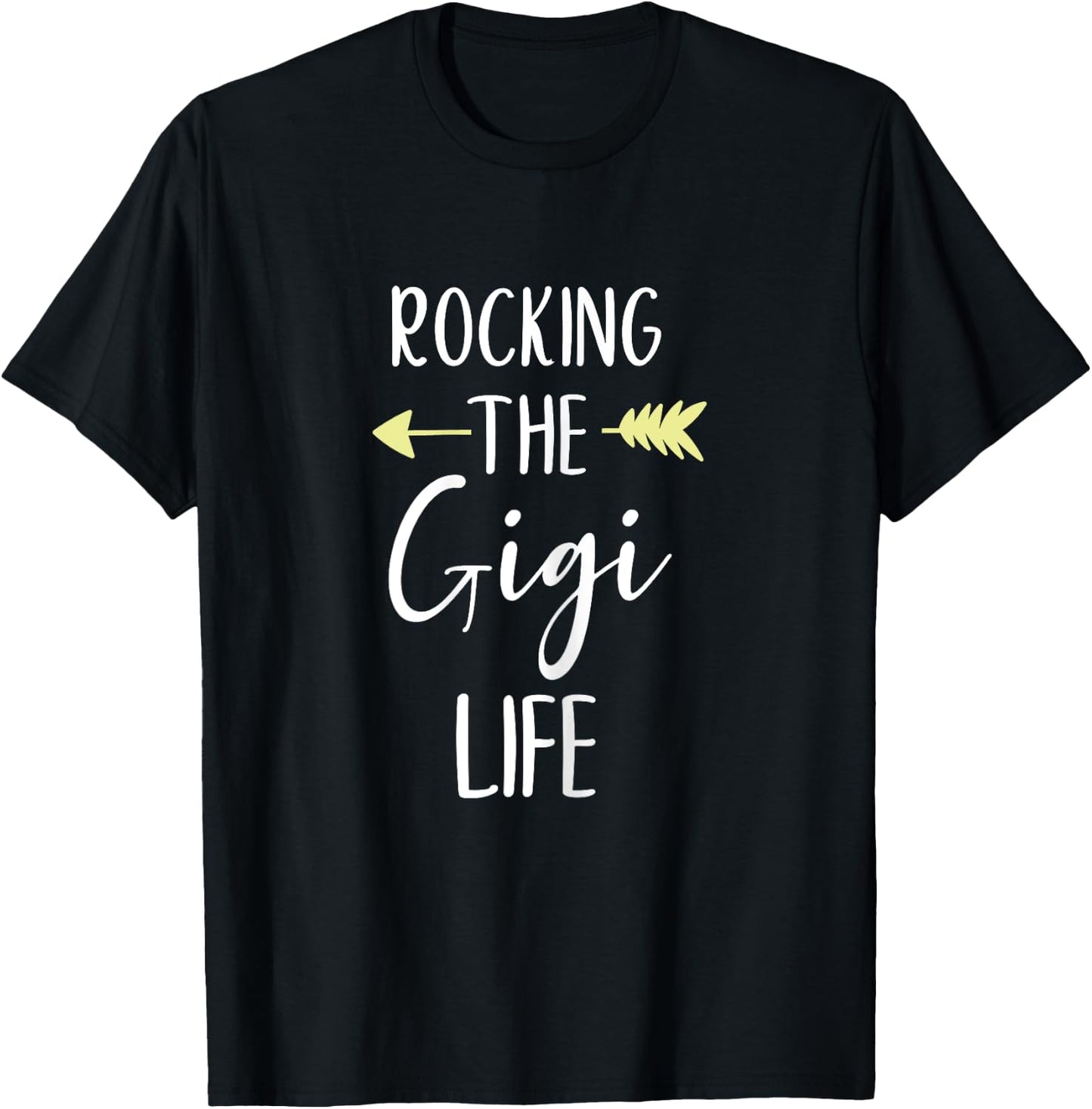 Rocking The Gigi Life Cute Rockin' Cool T-Shirt - T-Shirt | Black