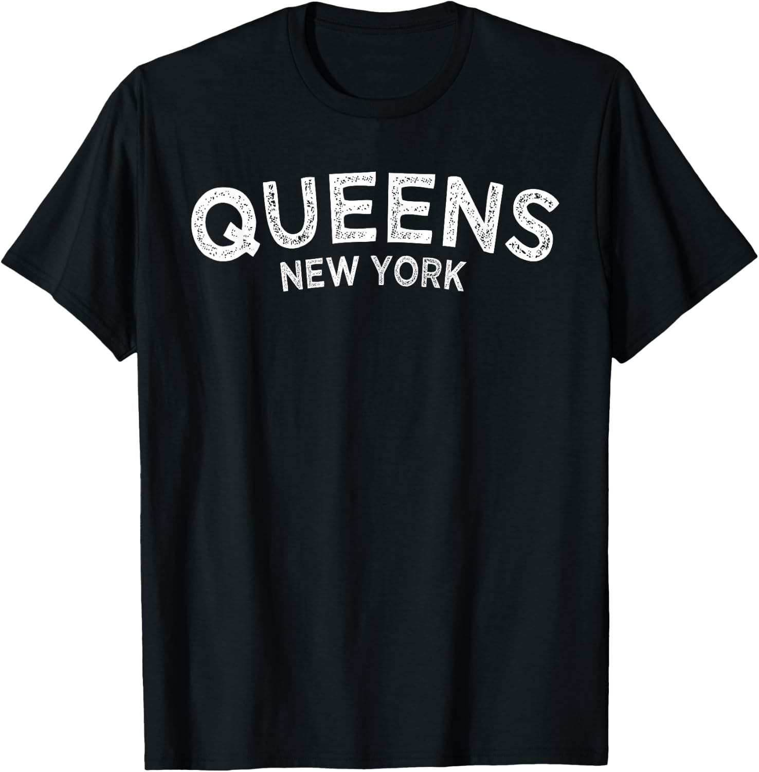 Retro NYC Queens New York Gifts T-Shirt - T-Shirt | Black