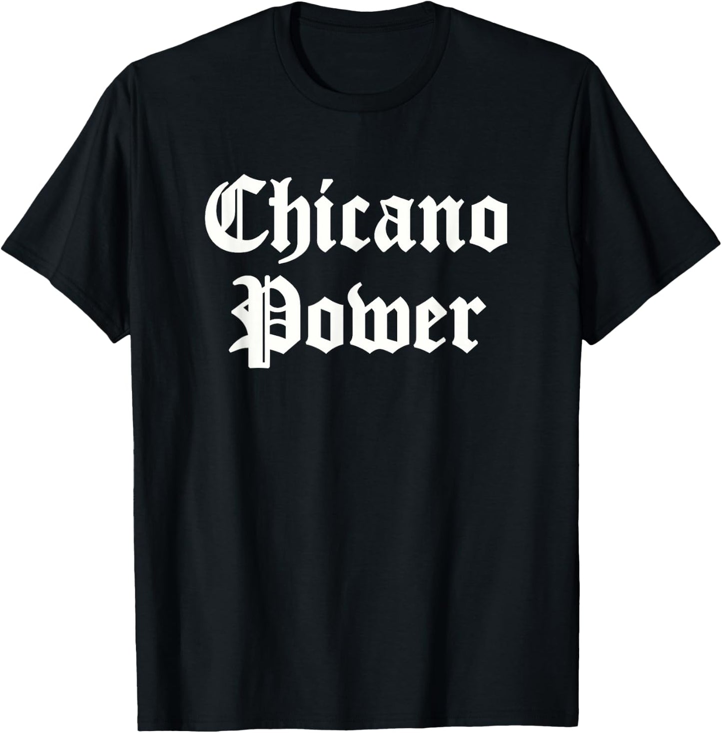 Chicano Power T-Shirt - T-Shirt | Black