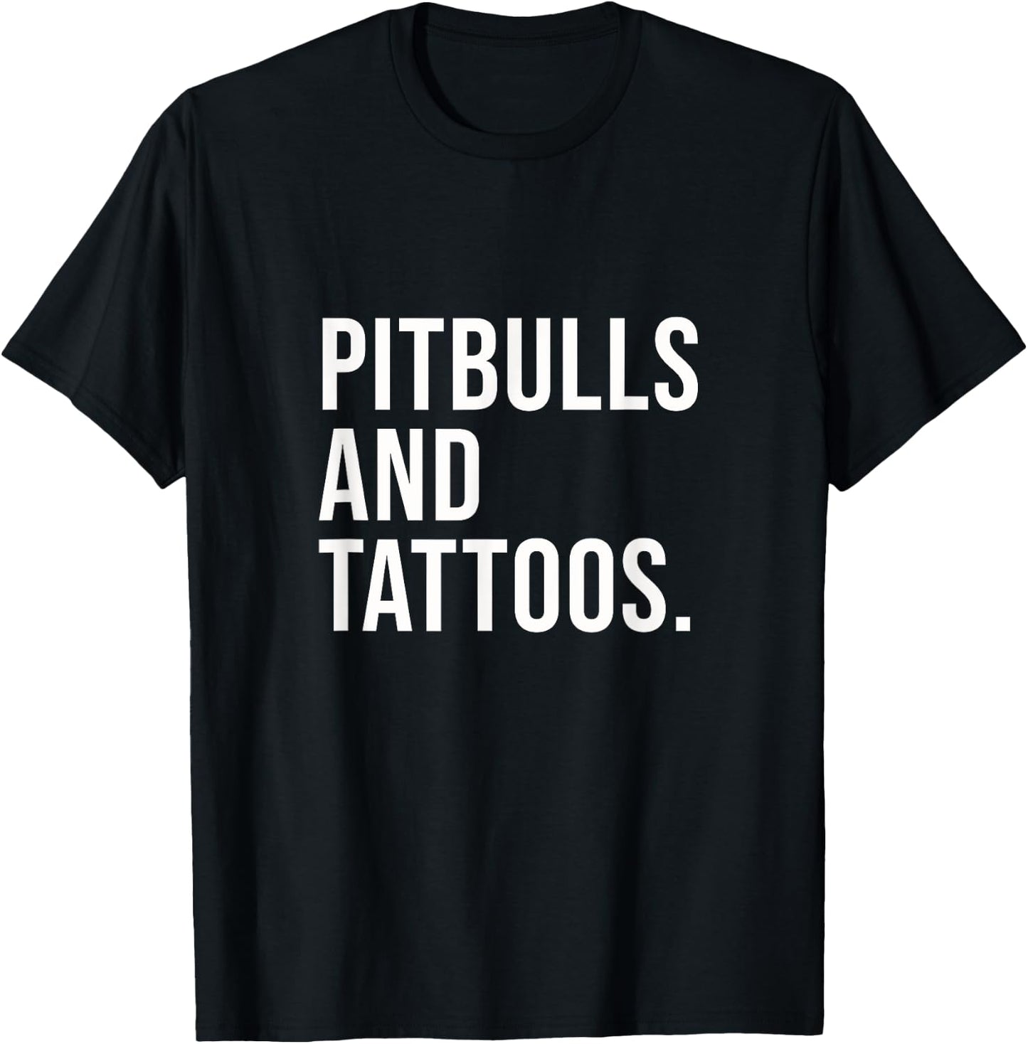 Pitbulls And Tattoos Pitbull Owner Dog Inked Lover Funny Women T-Shirt - T-Shirt | Black