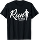 Hebrews 12:1-2 Run the Race T-Shirt - T-Shirt | Black