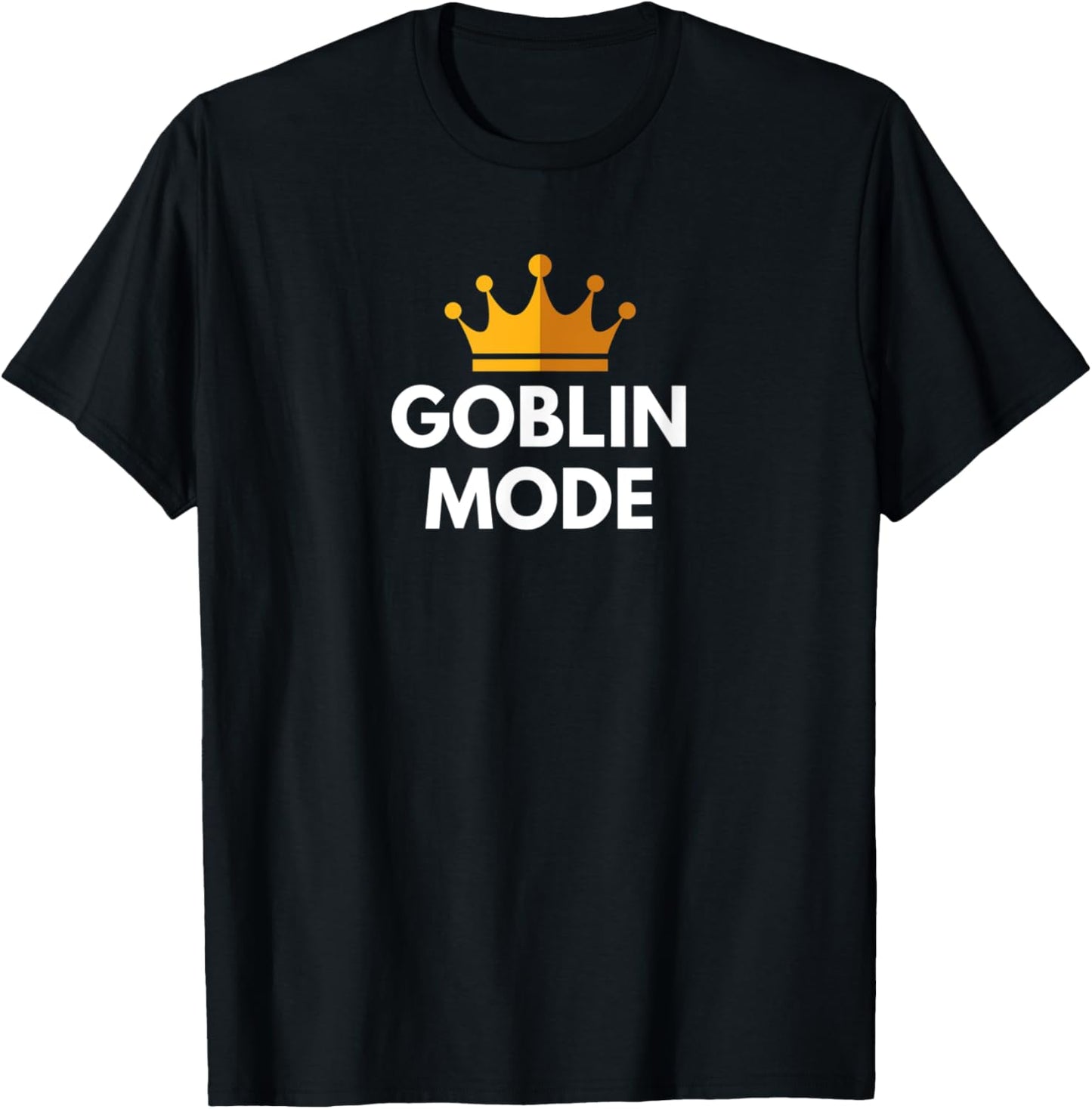 Goblin Mode King T-Shirt - T-Shirt | Black