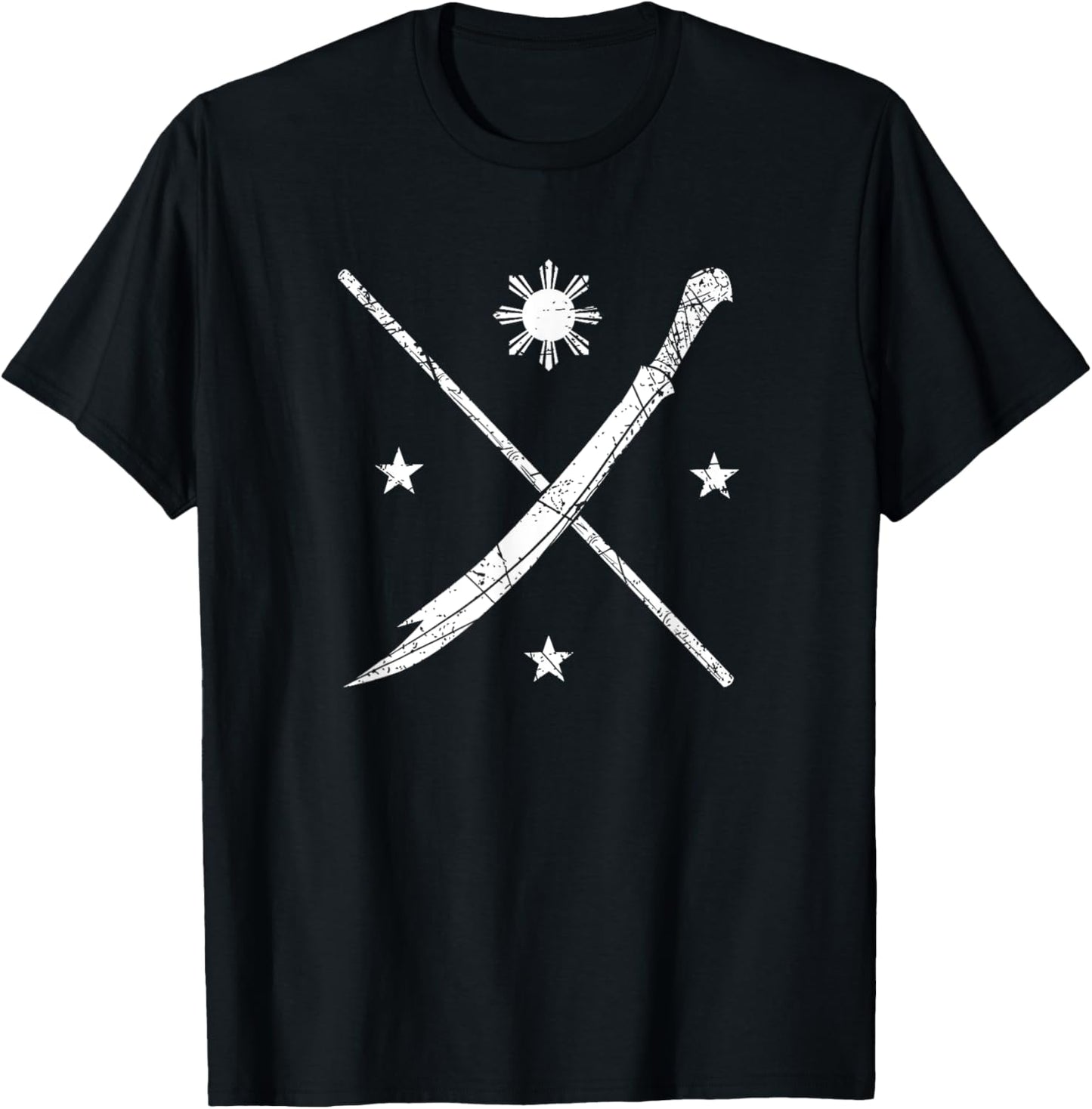 Philippines Proud Martial Arts Kali Eskrima Arnis Fighter T-Shirt - T-Shirt | Black