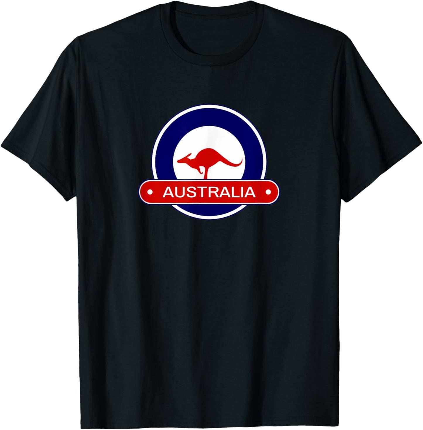 Australien Air Force Roundel Country Badge RAAF T-Shirt - T-Shirt | Black