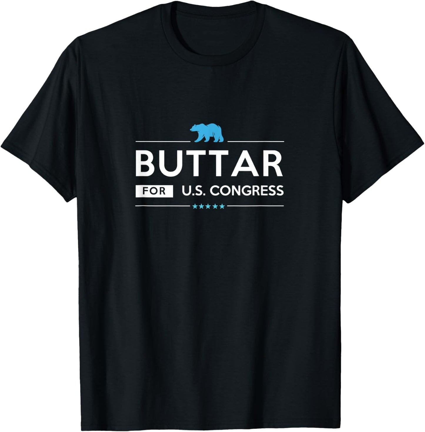 Shahid Buttar 2020 for Congress from California CA-12 T-Shirt - T-Shirt | Black