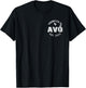 Promoted To Avó Est. 2025 Avo Portuguese Grandma T-Shirt - T-Shirt | Black