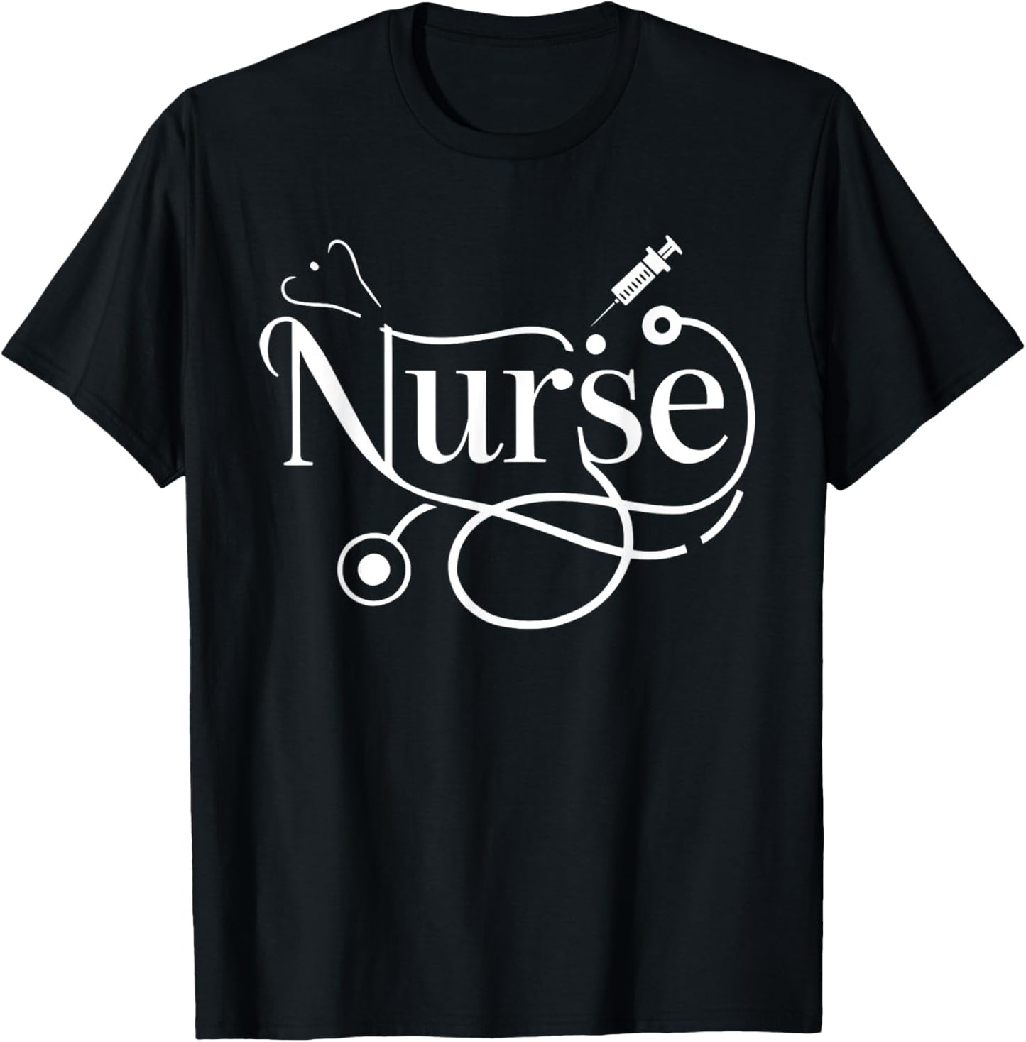 Nurse's Day Nurse Life Happy National Nurses Week T-Shirt - T-Shirt | Black