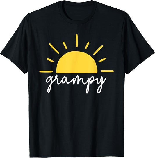 Grampy of the 1st Birthday First Trip Around the Sun Party T-Shirt - T-Shirt | Black