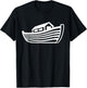 Noah's Ark Gifts Noah's Ark - Men's Adult - Black - Small - Short Sleeve - Boat Neck - Classic Fit - Modern - Animal Theme - Birthday Occasion T-Shirt - T-Shirt | Black