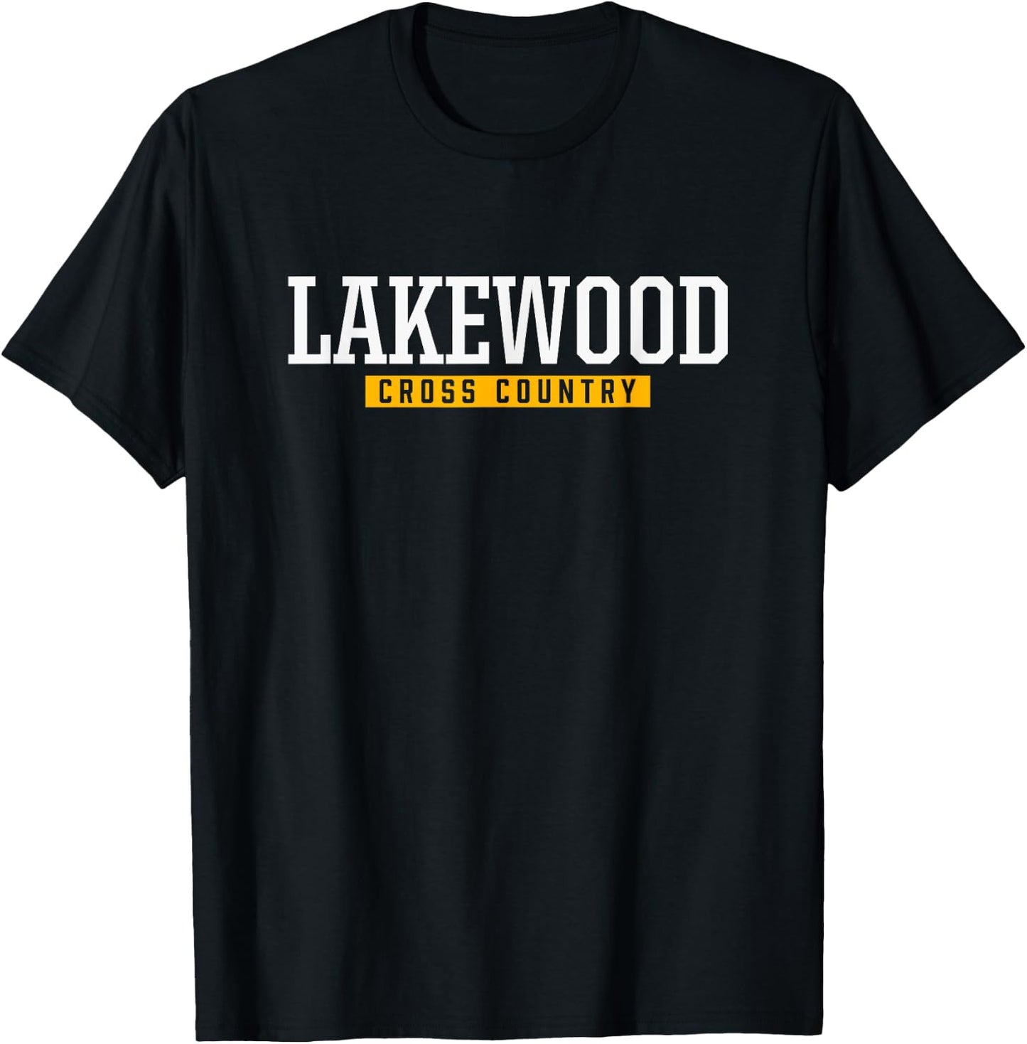 Lakewood High School Cross Country T-Shirt - T-Shirt | Black
