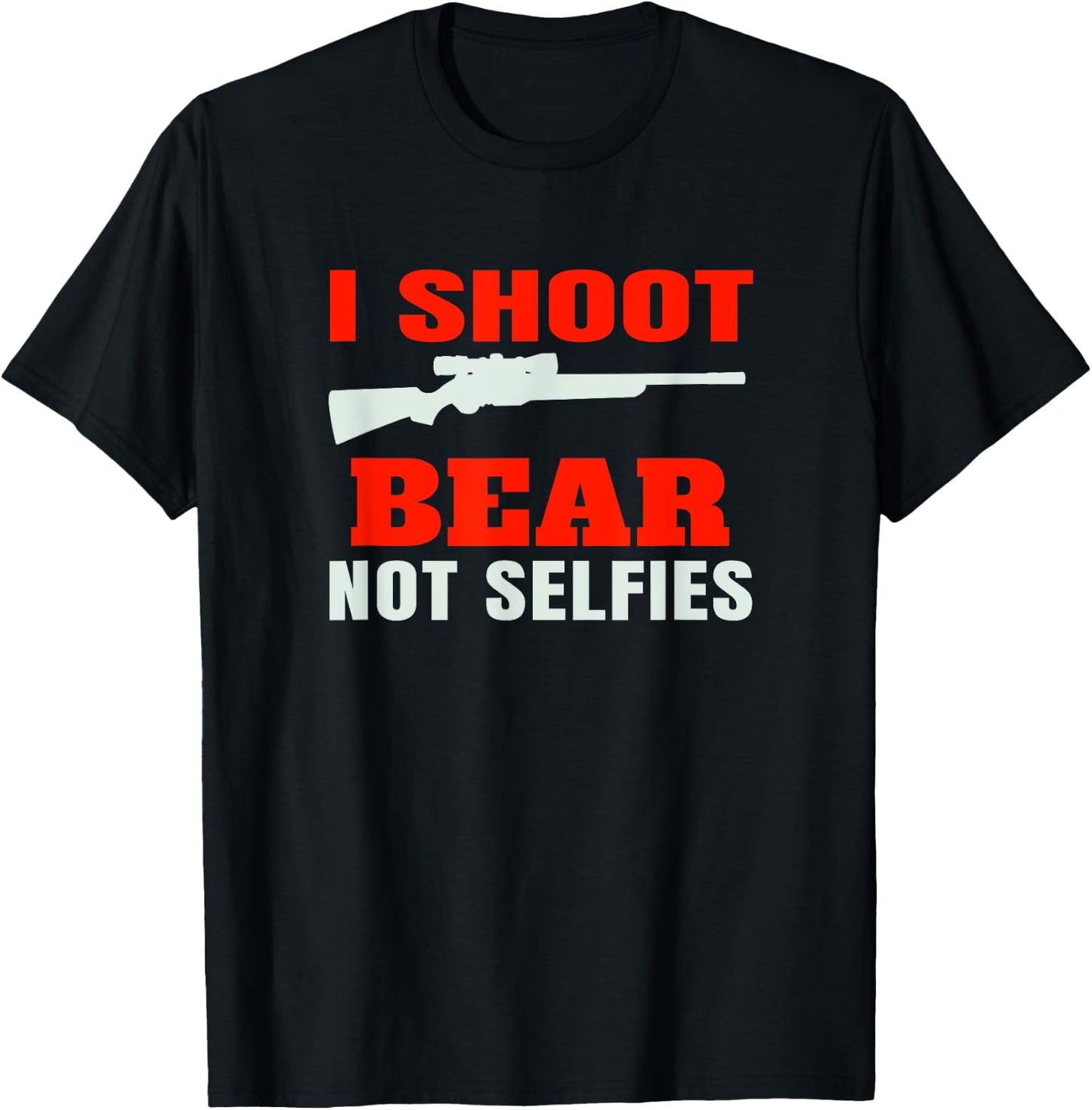 Bear Hunting T-Shirt - T-Shirt | Black