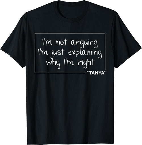TANYA Quote Personalized Name Funny Birthday Gift