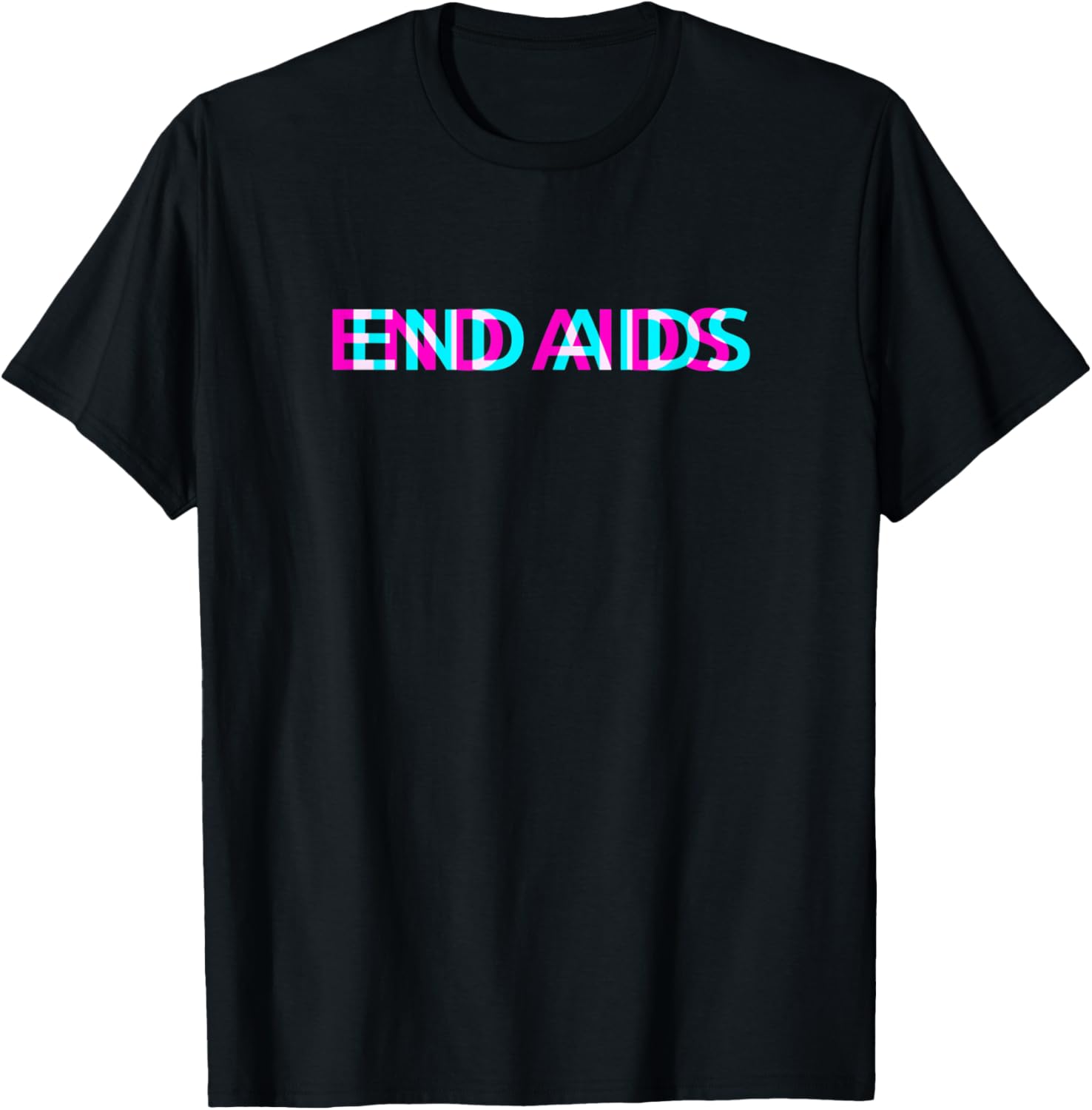 World Aids Day HIV Awareness End Aids T-Shirt - T-Shirt | Black